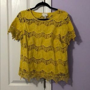 Mustard blouse
